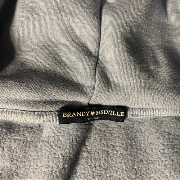 Brandy Melville periwinkle zip up🐳 - Picture 4 of 4